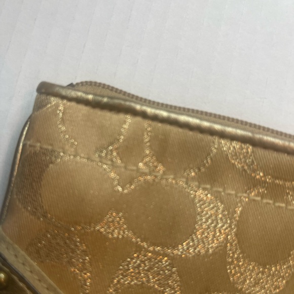 Gold Wristlet with Stud Accents - Picture 5 of 8